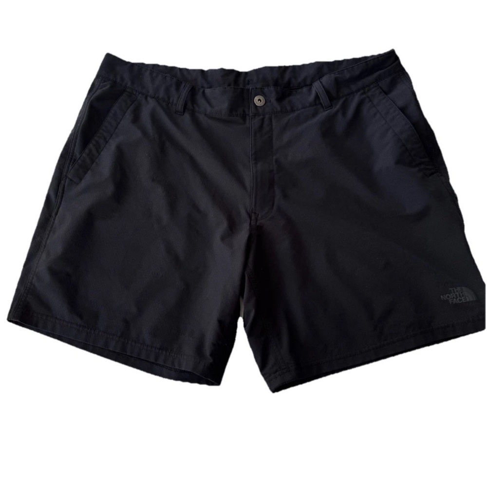 The North Face Shorts Mens 40 Black Flashdry Rolling Sun Packable Pockets